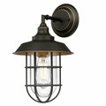 Brilliantbulb Iron Hill Outdoor Wall Fixture, Black-Bronze BR3276077